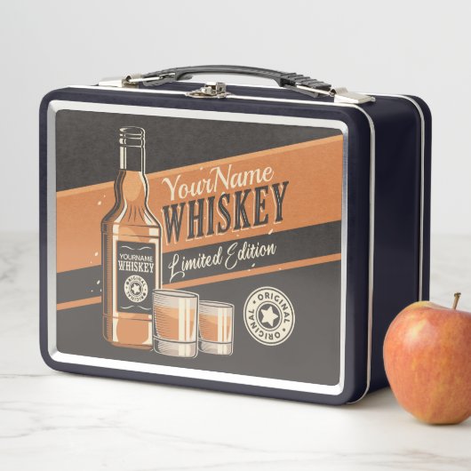 Westerne balk voor persoonlijke whiskey-vloeistoff (In situ)