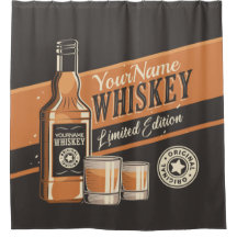 Westerne balk voor persoonlijke whiskey-vloeistoff