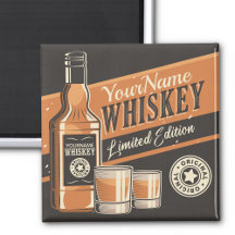Westerne balk voor persoonlijke whiskey-vloeistoff