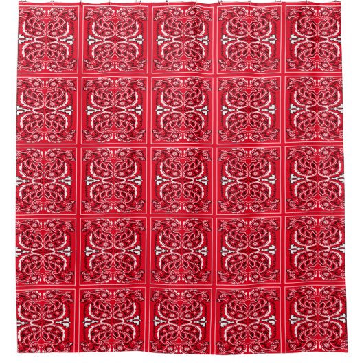 Westerne Bandana drukt om het even welk gordijn va (Voorkant)