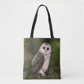 Westerne Barn Owl Canvas tas (Voorkant)