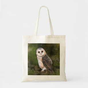 Westerne Barn Owl Canvas tas