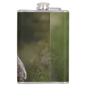 Westerne Barn Owl Kolf Heupfles (Achterkant)