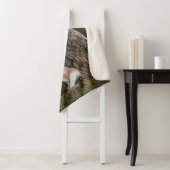 Westerne Barn Owl Sherpa Blanket Sherpa Deken (In situ)