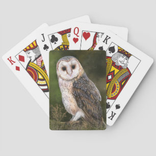 Westerne Barn Owl-spelkaarten Pokerkaarten