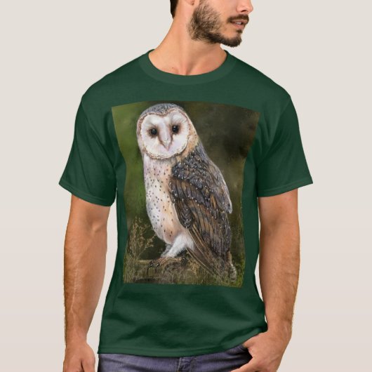 Westerne Barn Owl T-Shirt (Voorkant)