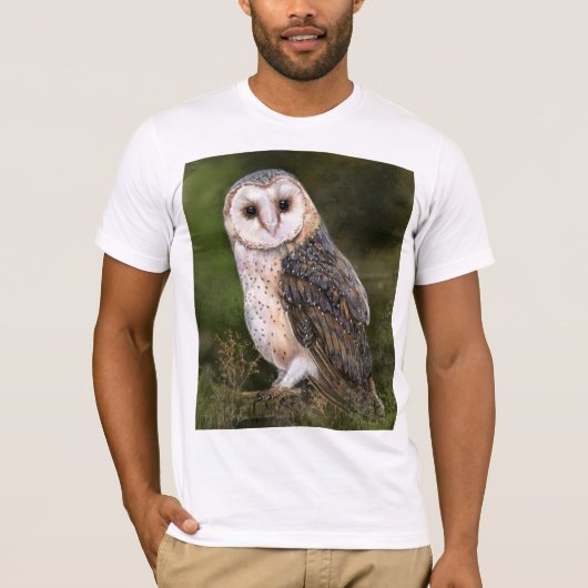 Westerne Barn Owl T-Shirt (Voorkant)