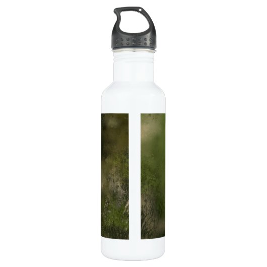 Westerne Barn Owl Water Flacon Waterfles (Achterkant)