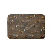 Westerne Bath Mat met Rodeo-evenementen (Voorkant)
