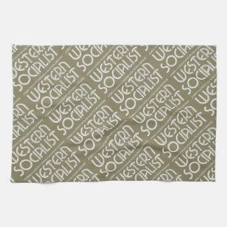 Westerne beige teatowel theedoek