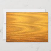 Westerne bekendmaking van de graduatiepartij voor kaart (Achterkant)