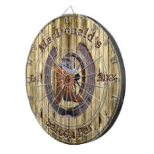 Westerne bende dartbord (Voorkant Rechts)