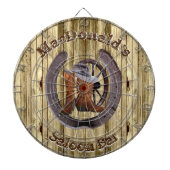 Westerne bende dartbord (Voorkant)