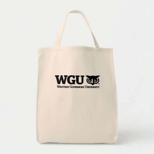Westerne Bestuurdersuniversiteit (WGU) Tote Bag (Voorkant)