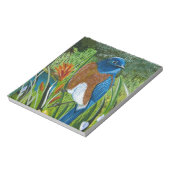 Westerne blauwvogel notitieblok (Linkerzijde)