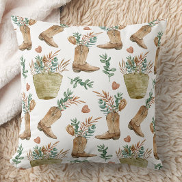 Westerne bloem kussen