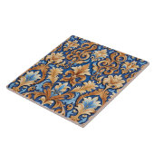 Westerne Bloemschors en Faux Leather Tegeltje (Zijkant)