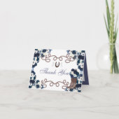 Westerne Blue Charra Quinceanera Hartelijk dank (Voorkant)