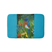 Westerne Bluebird Bath Mat (Voorkant)