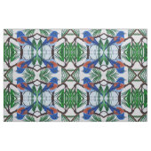 Westerne Bluebird in Pine Fabric Stof (Fat Quarter)