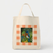 Westerne Bluebird Mini Canvas tas (Voorkant)
