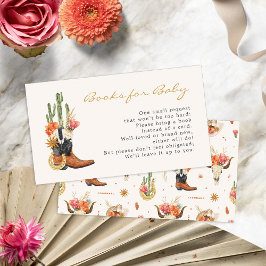 Westerne boeken voor Baby Informatiekaartje