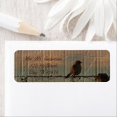 Westerne Boerderij-schuur-bruiloft Etiket (Insitu)