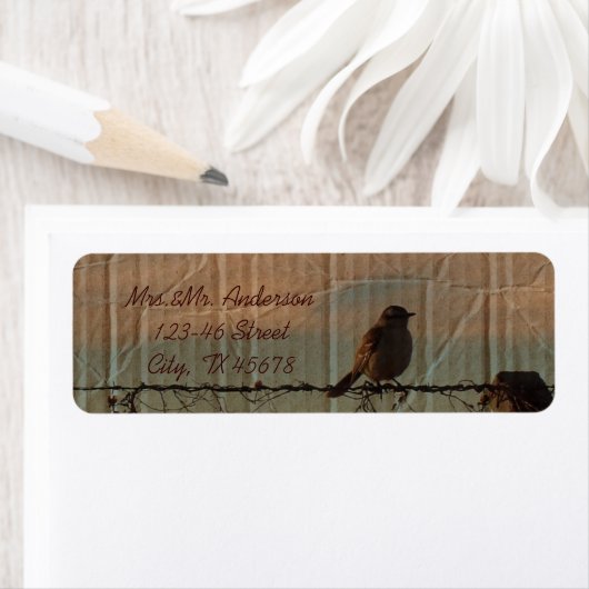 Westerne Boerderij-schuur-bruiloft Etiket (Insitu)