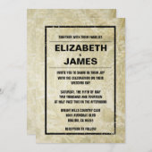 Westerne Boerderij-weddenschappen Kaart (Voorkant / Achterkant)