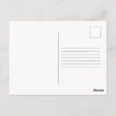 Westerne boerenschuur met paarden briefkaart (Achterkant)