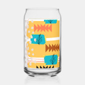 Westerne Boho Blikvorm Glas (Achterkant)