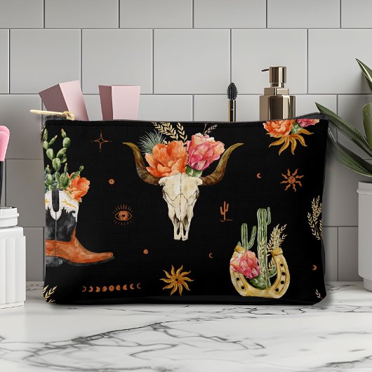 Westerne Boho cosmetische tas