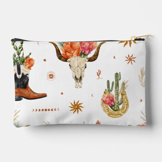 Westerne Boho cosmetische tas (Achterkant)