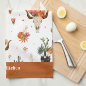 Westerne Boho keukenhanddoeken (Quarter Fold)