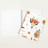 Westerne Boho Maandplanner Planner (Display)