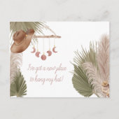 Westerne Boho Nieuwe Plaats om Pet te hangen Beweg Aankondigingskaart (Voorkant)