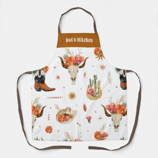 Westerne Boho Schort (Voorkant)