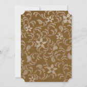 Westerne Boot Bachelorette Party Kaart (Achterkant)