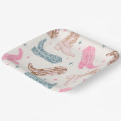 Westerne Boot Party Borden Papieren Bordje (Gebogen)