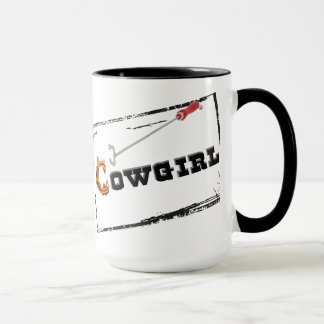 Westerne "Branded Cowgirl" Koffiebeker Mok