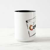 Westerne "Branded Cowgirl" Koffiebeker Mok (Midden)