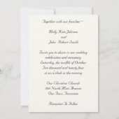 Westerne bruid met cowgirl laarzen kaart (Achterkant)