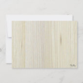 Westerne bruiloft Bedankt Fotokaarten (Achterkant)