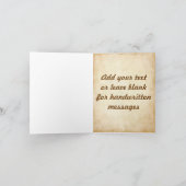 Westerne bruiloft Bedankt Opmerkingen (Binnen)