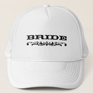 Westerne bruiloft   Bride Trucker Pet