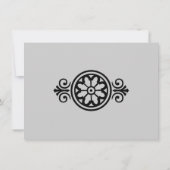 Westerne bruiloft | Datum opslaan Save The Date (Achterkant)