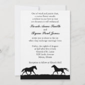 Westerne bruiloft kaart (Voorkant)