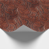 Westerne bruine Boheemse kunst Cadeaupapier (Hoek)