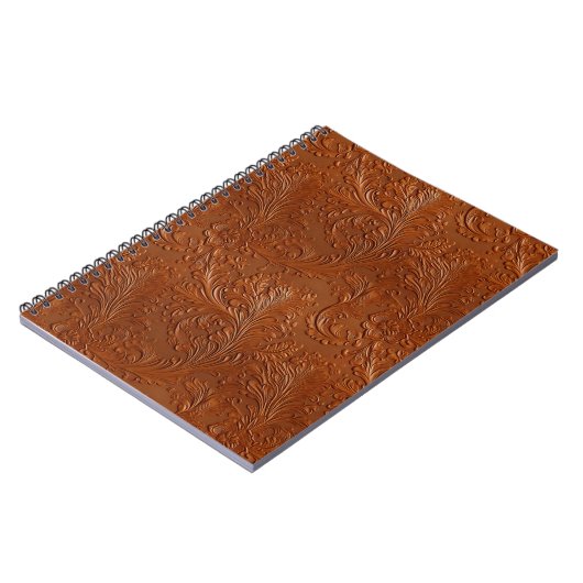 Westerne bruine Boheemse kunst Notitieboek (Linkerzijde)