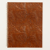 Westerne bruine Boheemse kunst Planner (Voorkant)